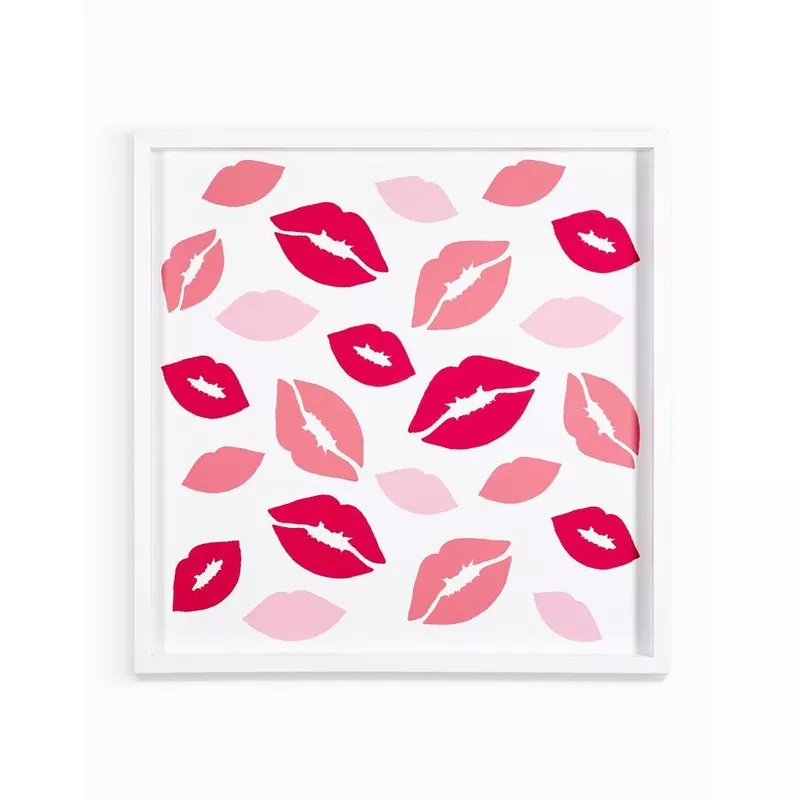 ‘Lip Lock’ Framed Art by Nathan Turner