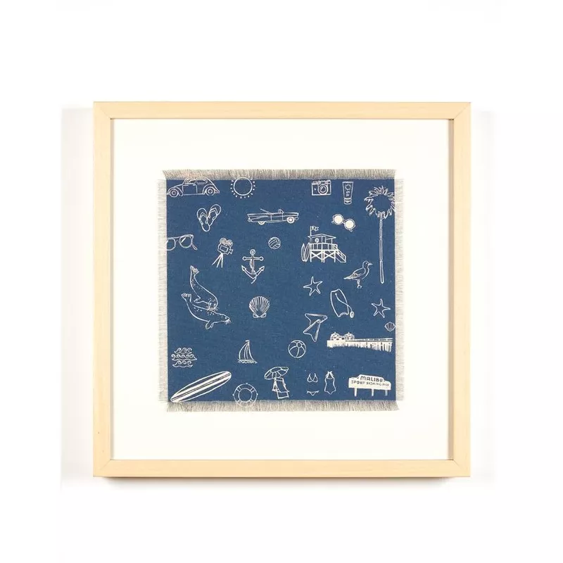 ‘Malibu Beachlife’ Framed Art by Nathan Turner