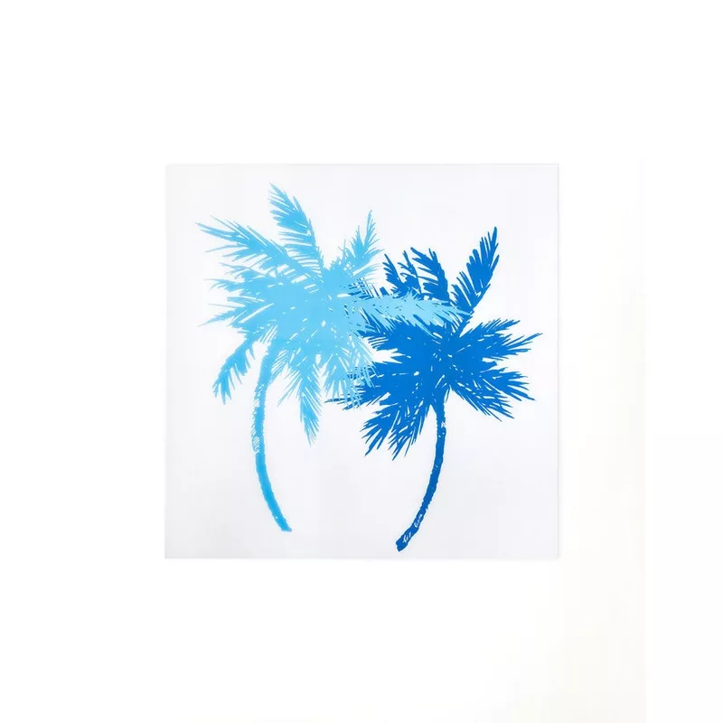 ‘Oceanside Palms Large’ Framed Art by Artshoppe