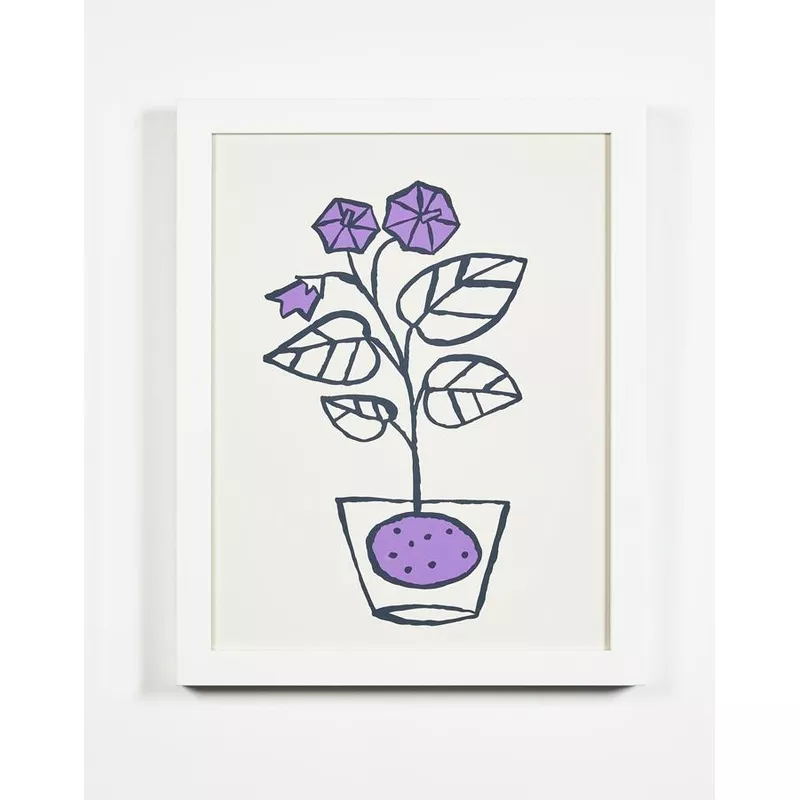 ‘Potted Plant’ Framed Art by Tea Collection
