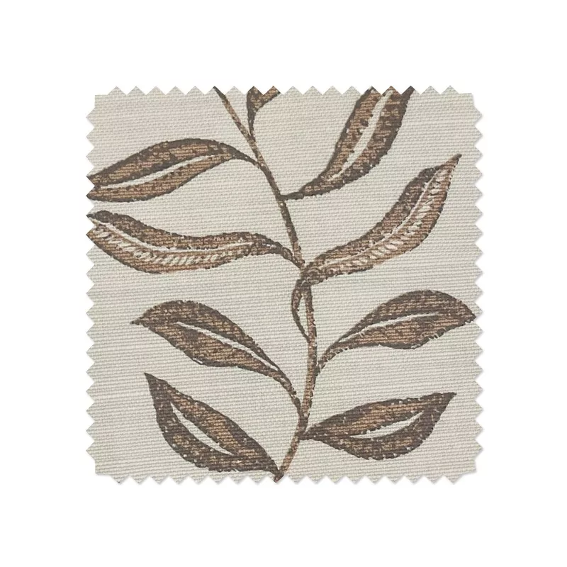 ‘Seneca’ Linen Fabric by Nathan Turner – Brown