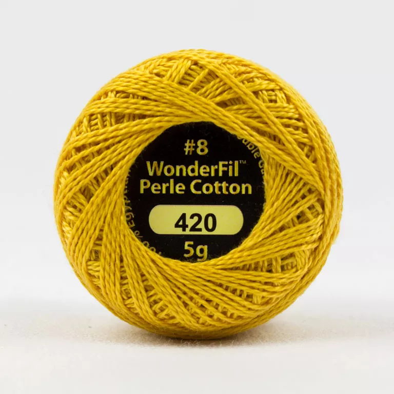 WonderFil – Eleganza – EL5G420 – Old Gold – 8wt – 38m