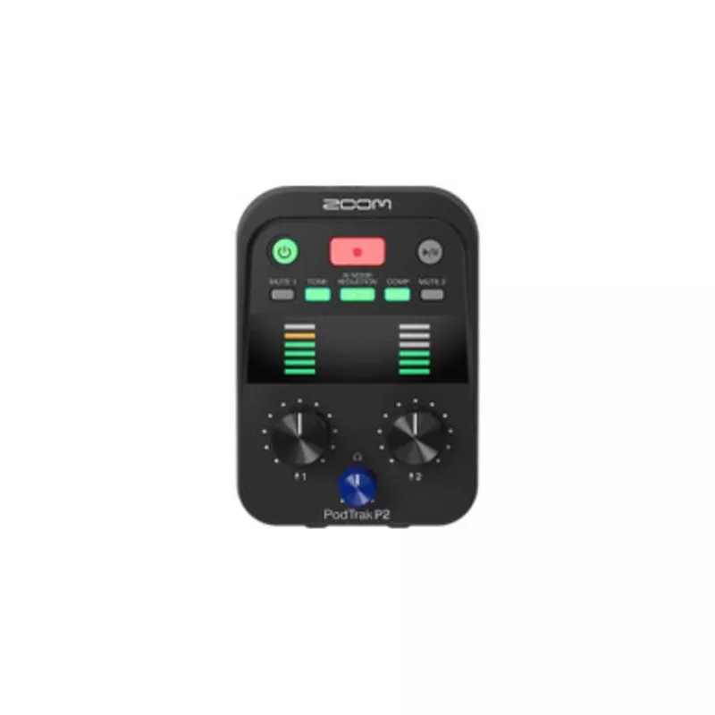 Zoom Podtrak P2 Podcast Recorder for USB Mics