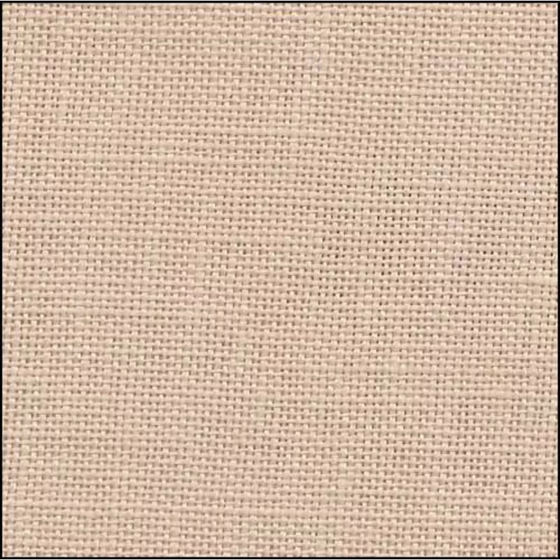 Zweigart Edinburgh Linen – 36 Count – Antique Ivory – Fat Half